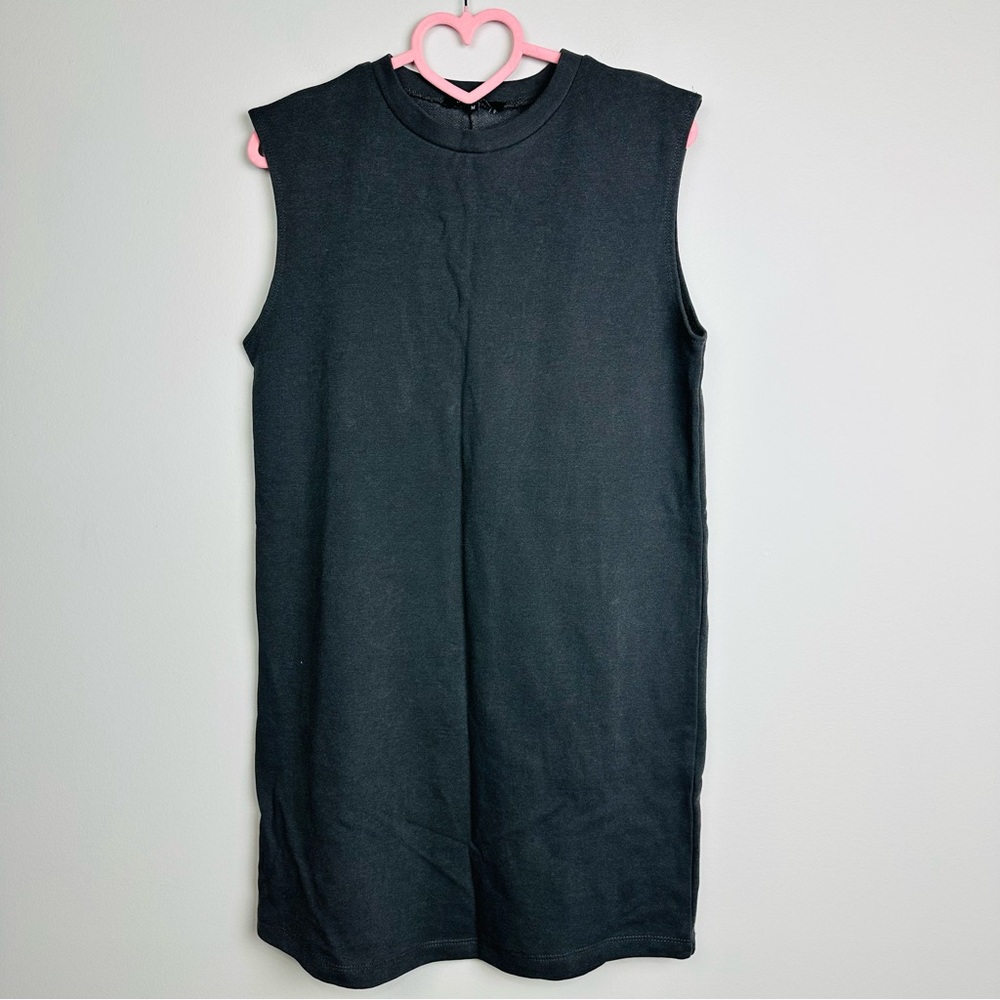 Olivaceous Gray Knit Tunic Sleeves Dress Size Medium